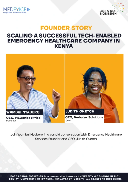 Founder Story: Scaling a Successful Tech-Enabled Emergency Healthcare Company in Kenya